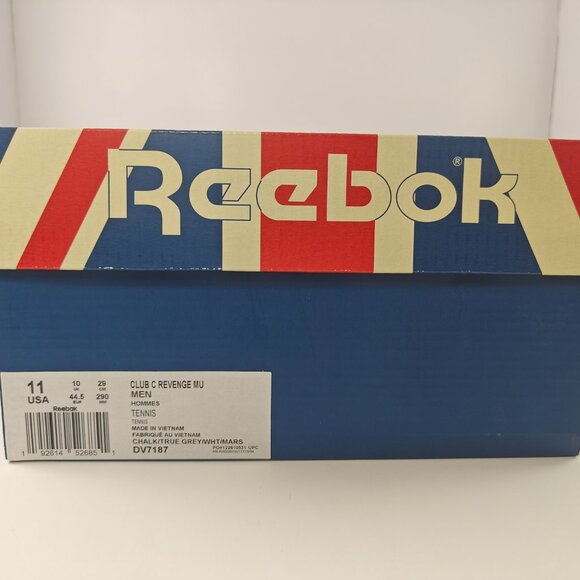 Reebok Club C Revenge Plus White/Grey Sneakers Size US 11 Mens DV7187 - Picture 12 of 12